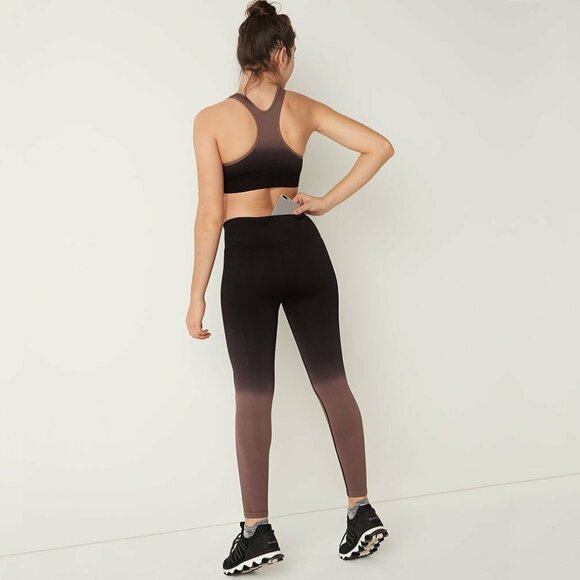 2/$30 PINK VS Active Seamless High Waist Tight Leggings Dip Dye XL #A0318 TRB2 - Picture 6 of 11